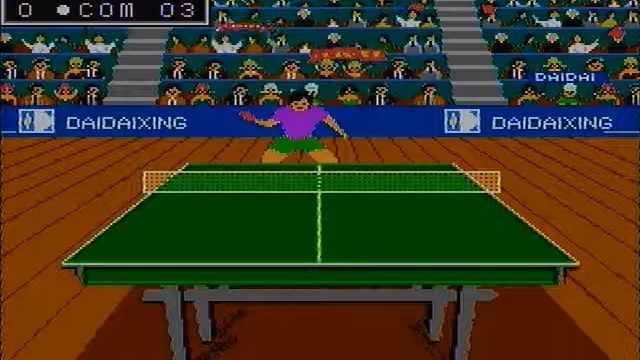 Super Ping Pong Game (Chinese plug & play console game) смотреть онлайн