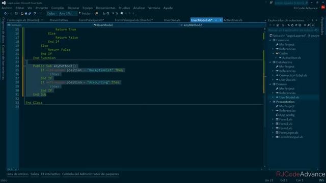 Login Cap 3/ Seguridad y Privilegios de Usuario- Arquitectura en Capas, POO/ VB - SQL- N. Intermedi смотреть онлайн
