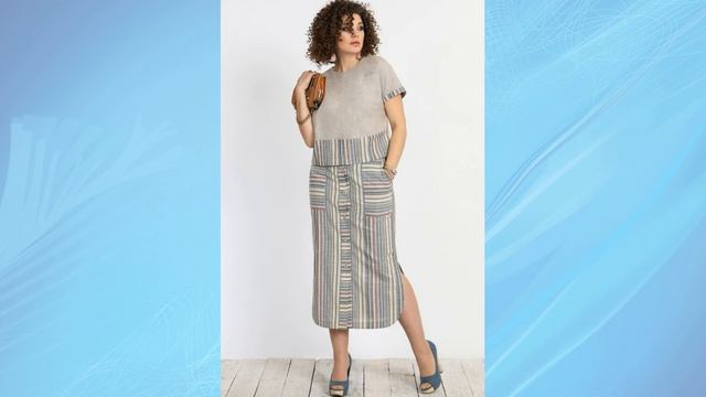 Самые красивые комплекты с юбкой. Белорусский трикотаж для дам 50-60 лет