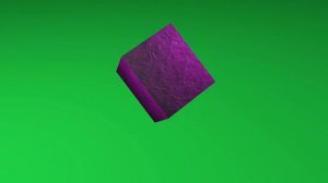 Куб вращается / The cube (footage)