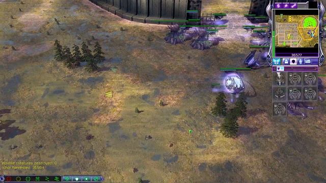 C&C 3 Kane's Wrath - Zypherbullet Scrin Campaign Mission 2: The Harvest [Hard Difficulty] смотреть онлайн