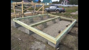 Строим каркасный дом 4х5