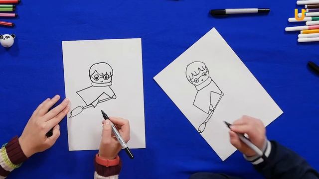 UTV. РИСУЕМ ВМЕСТЕ. Рисуем Гарри Поттера смотреть онлайн