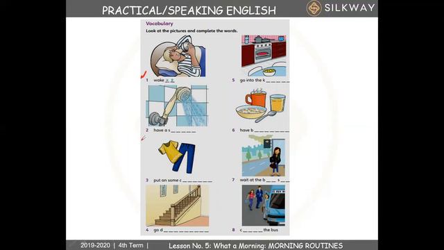 Grade 2: Lesson No. 5: Practical English ;Flyers for Movers : MORNING ROUTINES(21.02.2020) смотреть онлайн