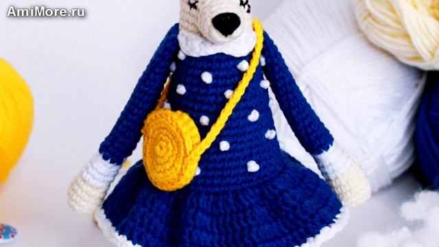 Амигуруми: схема Дарья. Игрушки вязаные крючком - Free crochet patterns. смотреть онлайн