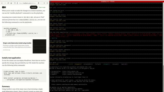 Provision a Single-node Kubernetes Cluster using Ansible on Ubuntu 20.04 in 3 minutes смотреть онлайн