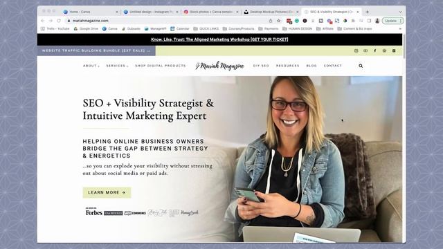 How to Create a Scrolling Website Mockup Using Canva | Make a Video Website Mockup for Any Device! смотреть онлайн