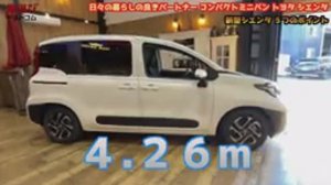 обзор новой семейной TOYOTA SIENTA 2022 года  (на японском)