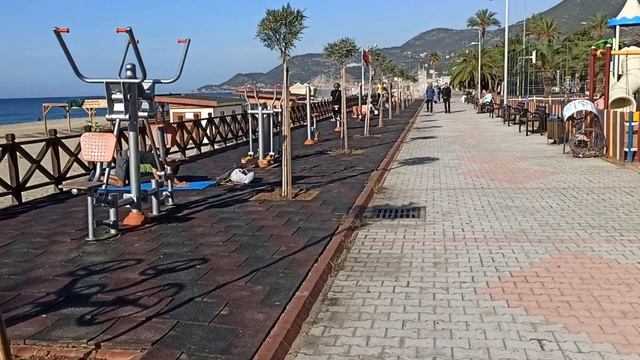 Аланья. пляжи Клеопатры. 2021.11 декабря.историческое видео смотреть онлайн