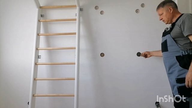 Крепление шведской стенки на стену из пеноблоков. смотреть онлайн