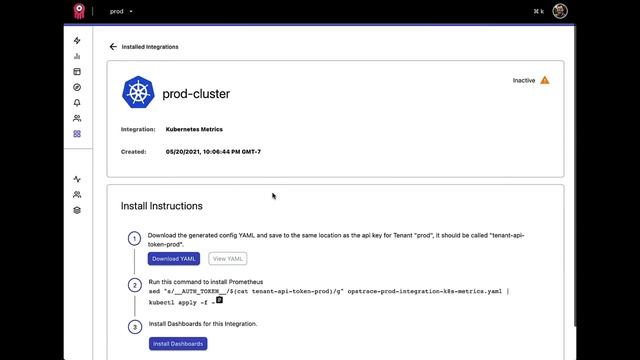 Install Opstrace and ingest Kubernetes metrics in 1 minute смотреть онлайн