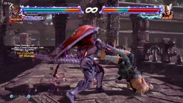 True Devil Kazuya Combos (Tekken 7 Mod) смотреть онлайн