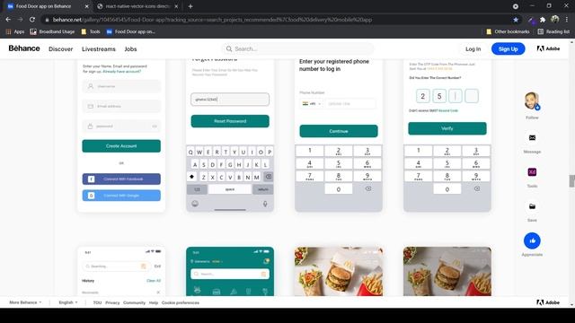 React Native | Food Delivery App | Part 4 | Registration & Reset Password Screens | Malayalam смотреть онлайн