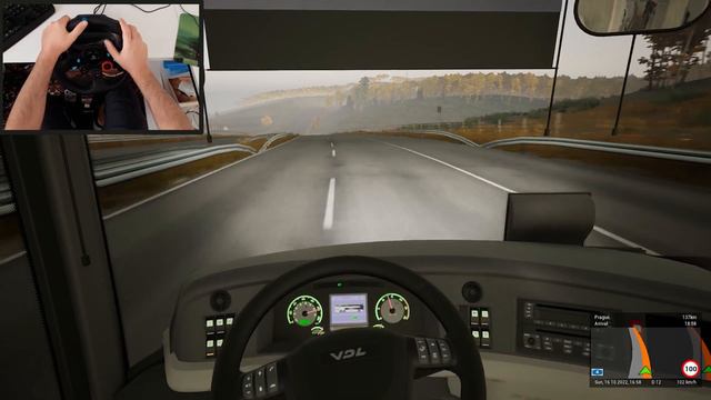 Dresden to Prague - Fernbus Simulator | Logitech g29 gameplay смотреть онлайн
