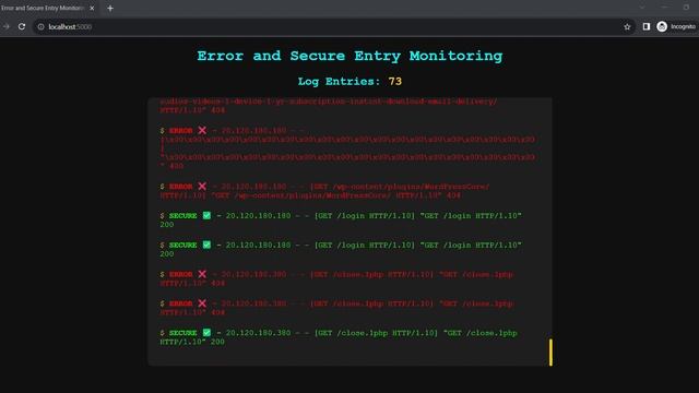 Log Monitor Web App | Using Python, Flask and Socket.IO смотреть онлайн