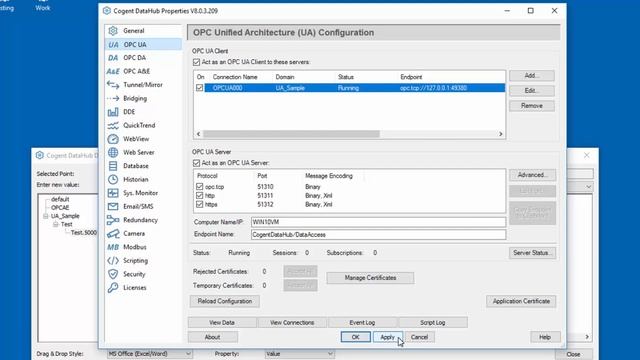 Converting between OPC DA and OPC UA using Cogent DataHub смотреть онлайн