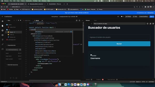 Como usar el API de GitHub en React JS смотреть онлайн