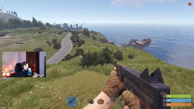 СОЛО СТАРТ ПРОТИВ ЧИТАКА. РЕЙД ЧИТЕРА в РАСТ  RUST