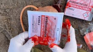 Разоблачение коллагеновой губки. Не кладите ее в аптечку первого и второго эшелона.