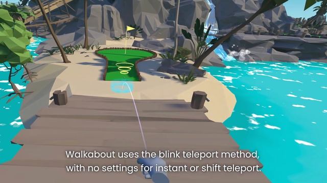 Walkabout Mini Golf - VR Settings Overview смотреть онлайн