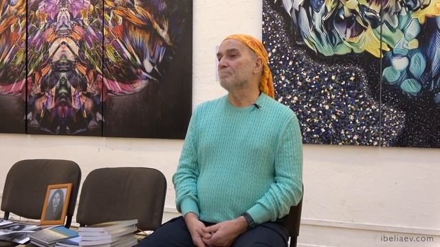 Илья Беляев ? Выступление на выставке «Дзен Арт» - 6.02.2021 смотреть онлайн