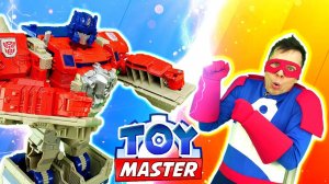 На базу трансформеров напали ВРАГИ! Трансформеры и супергерои в видео для мальчиков