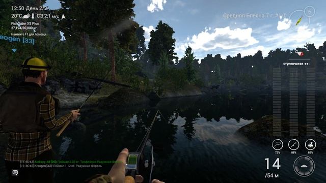 Fishing Planet Орегон. Озеро Фэлкон. Супербыстрый фарм денег! Трофейная Форель смотреть онлайн