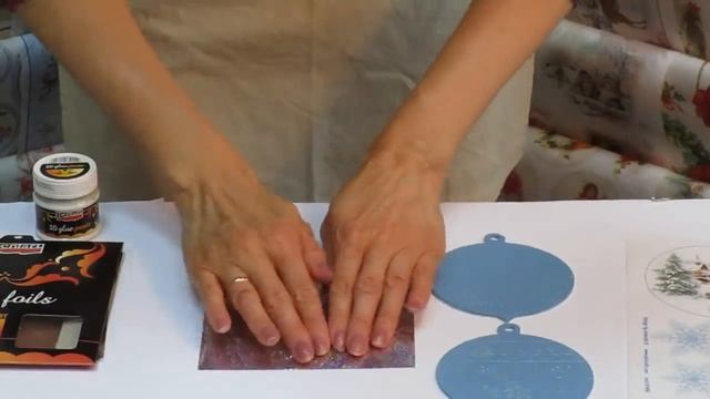 CHRISTMAS ORNAMENTS DECORATION IDEA DIY Serviettentechnik