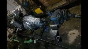 Старый Уаз с мотором от Мерседес