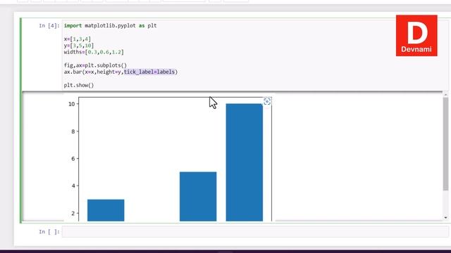 Bar Plot - How to Plot a Bar Graph in Matplotlib Python смотреть онлайн