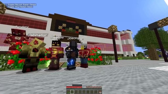 The Flash's Speedster Marathon! - Ultimate Race in Fisk's Superheroes Mod смотреть онлайн