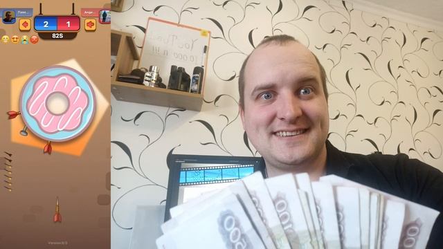 Darts Match Игровой Заработок с Телефона! Пуляй Дротики Быстрей чем Соперник))) смотреть онлайн