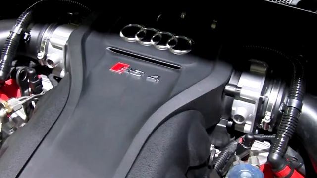 Audi RS4 2013 Engine bay - Quick look смотреть онлайн