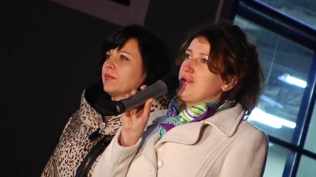 Открытие светового фонтана в Волжском смотреть онлайн