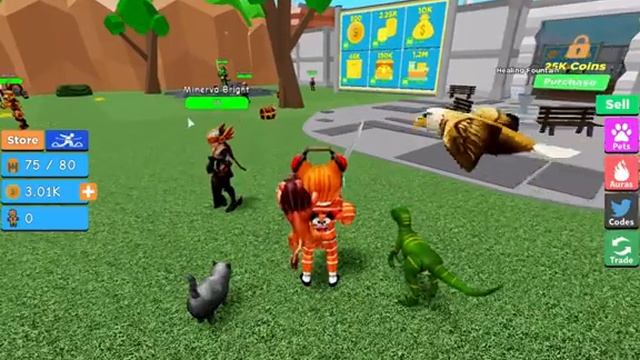 играем в Roblox Warrior simulator смотреть онлайн