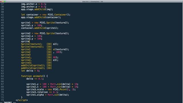 PixiJS Part 5: Sprites смотреть онлайн
