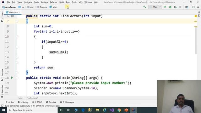 Perfect Number or not in Java - Part 13 смотреть онлайн