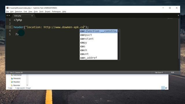 php ile sayfa yonlendirme hizli смотреть онлайн