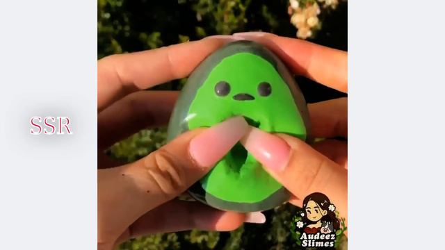 Удовлетворяющая слизь ASMR | Расслабляющее видео слизи #42 - хрустящие слаймы смотреть онлайн