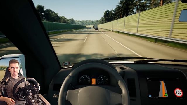 МАРШРУТКА ДО БЕРЛИНА. ПЕРВЫЙ ДЛИННЫЙ РЕЙС НА MB W906  Fernbus Simulator 7