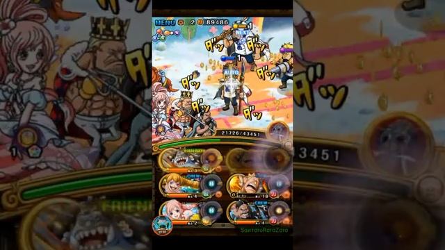 (OPTC)(JPN)Double Legend Jinbei V2 Clash Raid Roronoa Zoro 60 Stamina смотреть онлайн