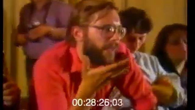 Валерия Новодворская на встрече с участниками советско-американского Марша Мира (июнь 1987 года) смотреть онлайн