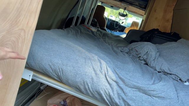 Installing A Murphy Bed In My Camper Van - Ep. 63 смотреть онлайн