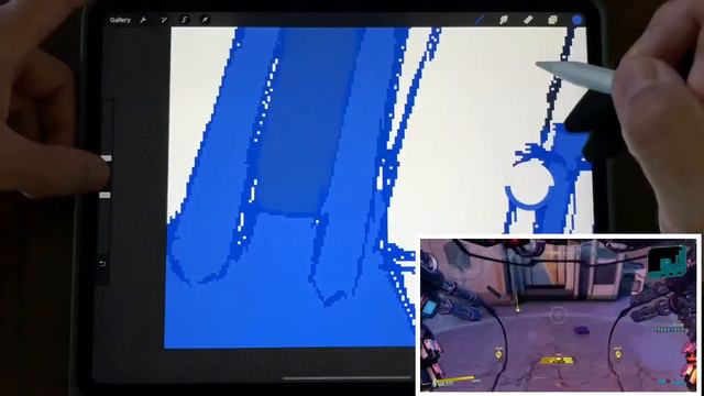 Pixel art from Promethea in Borderlands 3 смотреть онлайн