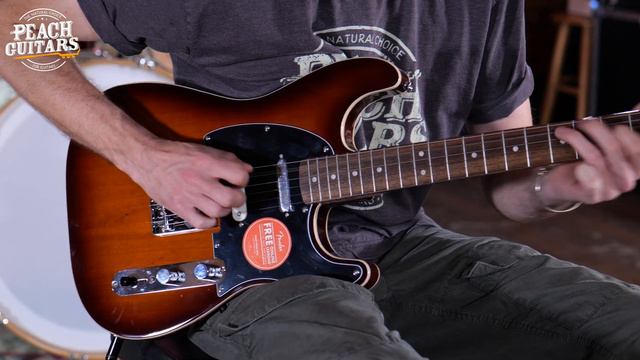 No Talking...Just Tones | Squier Paranormal Custom Nashville Stratocaster | 2-Colour Sunburst смотреть онлайн