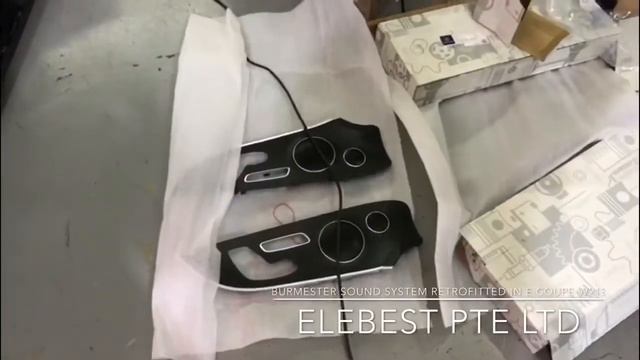 BURMESTER SOUND SYSTEM RETROFITTED IN E COUPE W213 смотреть онлайн