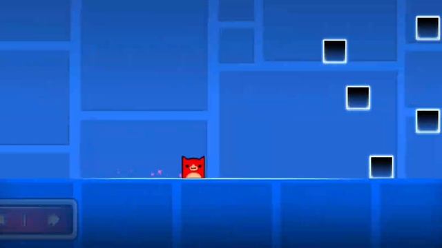 Именно такие первые уровни будут после обновления Geometry Dash 2.2 смотреть онлайн