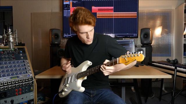 Schmutziges Blues Rock Solo auf der E-Gitarre - Instrumentale Musik | Irre Gitarre смотреть онлайн