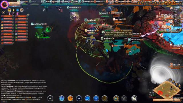Hannibal ZvZ-content Albion Online смотреть онлайн