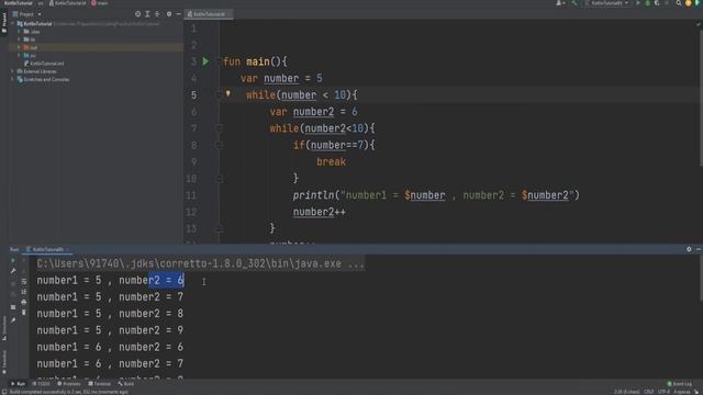 Kotlin Complete Tutorial Course For Beginners Part 3 Break & Continue смотреть онлайн
